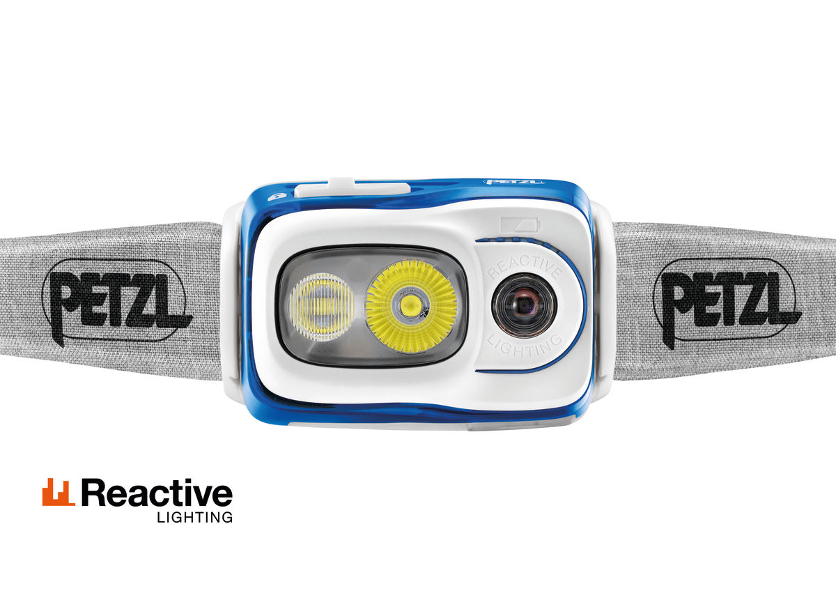 Lampada SWIFT RL 900 Lumen Blu Petzl | GobbiSport